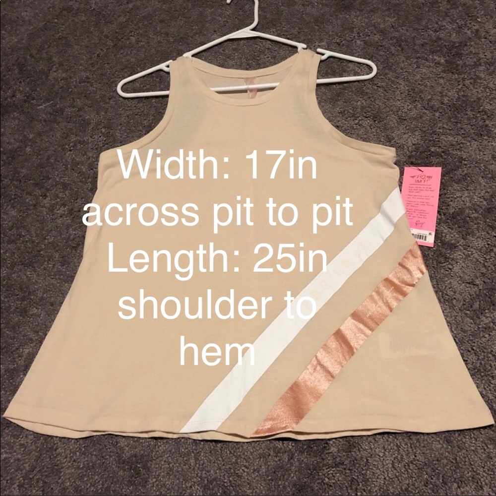 NWT! Betsey Johnson graphic tank top